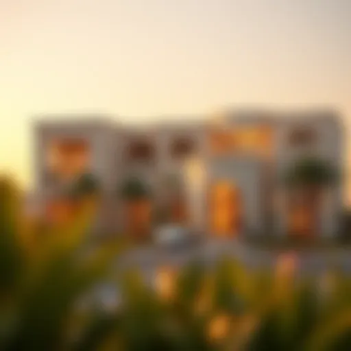 Gleaming luxury villas in Trump Damac Hills
