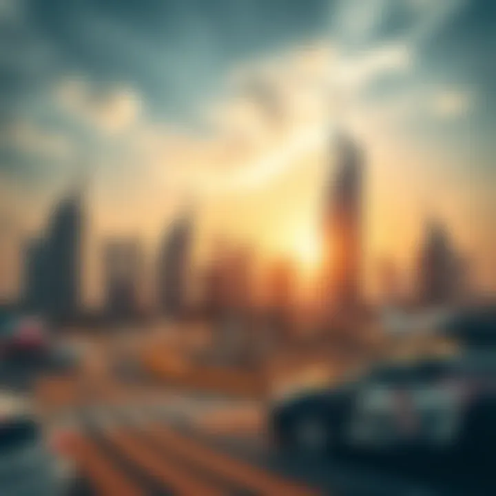UAE skyline representing the dynamic lifestyle
