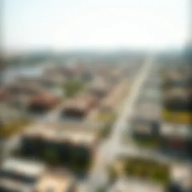 Aerial View of Al Karamah Aerial view of Al Karamah showcasing its urban landscape