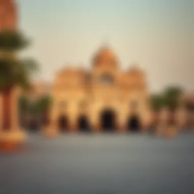 Historic Landmarks in Al Karamah Historic landmarks in Al Karamah reflecting its cultural heritage