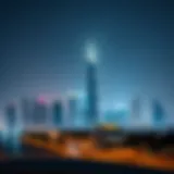 Iconic Azizi Developers skyline in Dubai