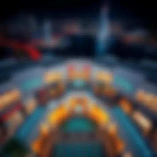Aerial view of The Dubai Mall showcasing its grand architecture