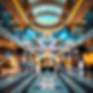 Interior of The Dubai Mall Inside The Dubai Mall featuring vibrant shopping atmosphere