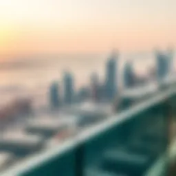 A panoramic view of Dubai's skyline showcasing modern architecture