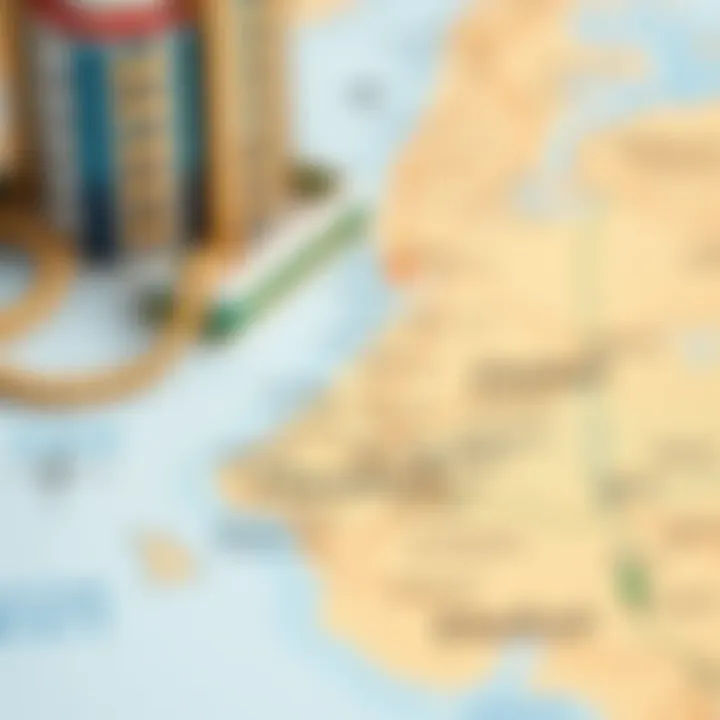 Map highlighting major freehold areas available for property acquisition in Dubai