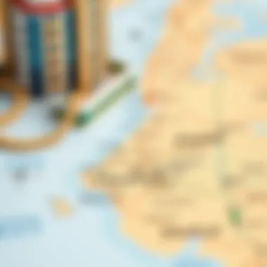 Map of Major Freehold Areas in Dubai Map highlighting major freehold areas available for property acquisition in Dubai