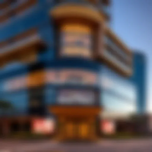Luxurious exterior of Move N Pick JLT showcasing modern architecture