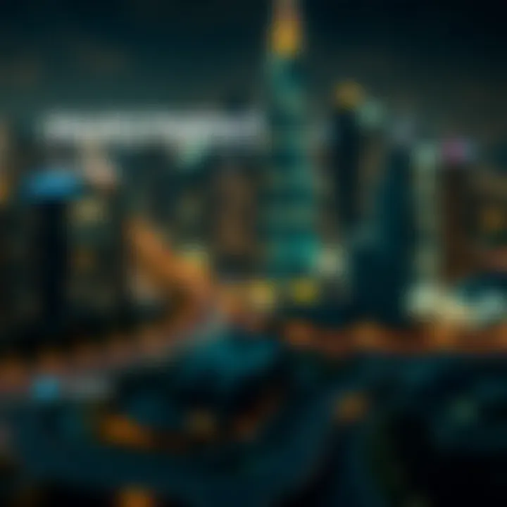 Infographic depicting property investment trends in Dubai