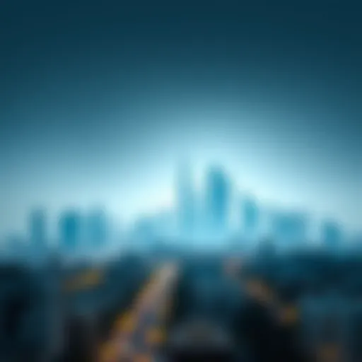 Visual representation of the UAE skyline symbolizing new beginnings