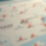 Detailed map of UAE highlighting visa application centers