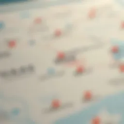 Detailed map of UAE highlighting visa application centers