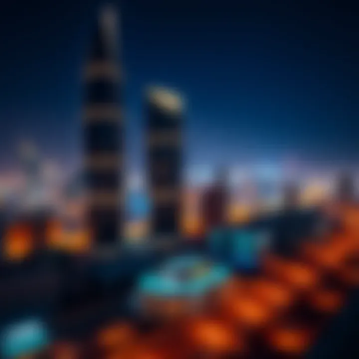 Surrounding economic landscape near Yes Business Tower